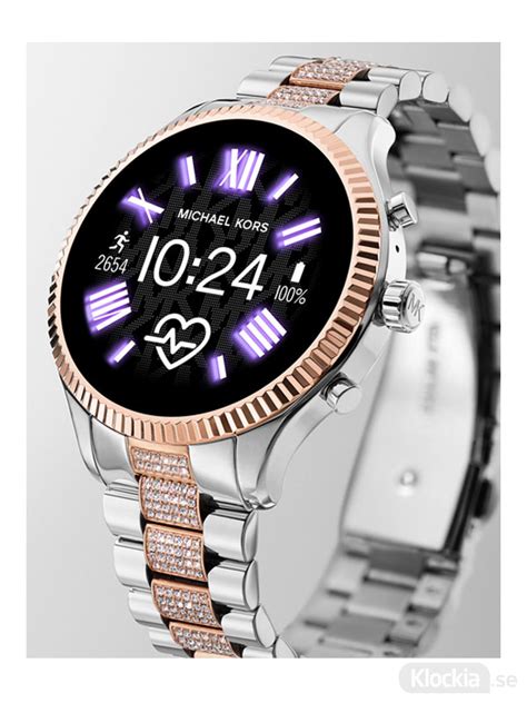 michael kors access ladies lexington smartwatch mkt5081|Gen 5 Lexington Pavé Two.